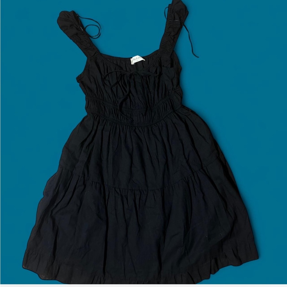 ALTARD STATE- black babydoll dress